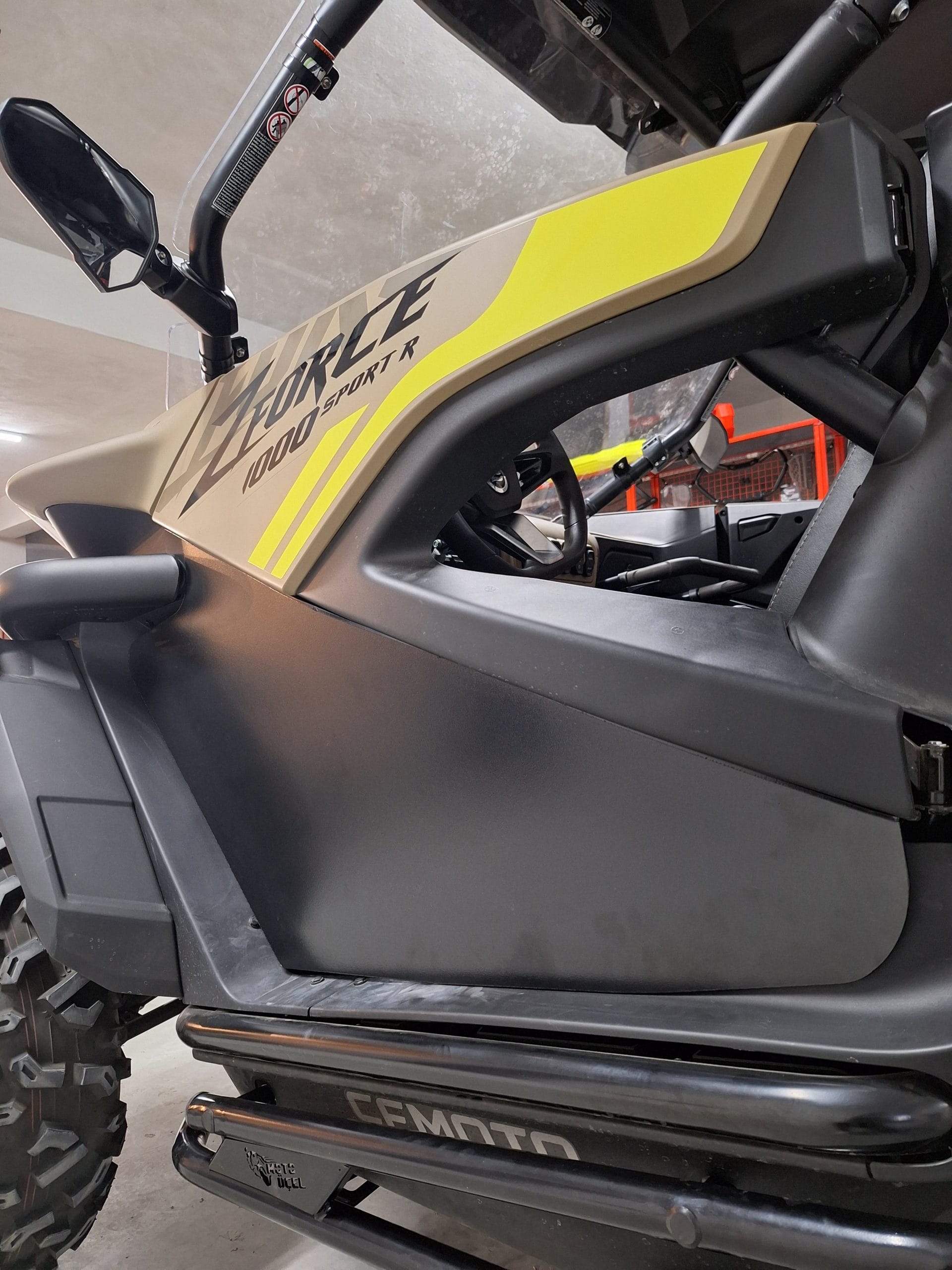 Z FORCE 1000 UTV UYUMLU ALÜMİNYUM DÜZ KAPI