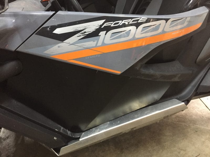Z FORCE 1000 UTV UYUMLU ALÜMİNYUM BOMBELİ KAPI