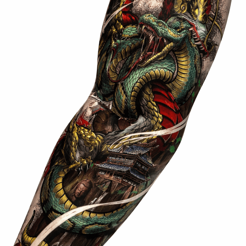 KOL ÇORABI DÖVME DESENLİ(TEK KOL) 03