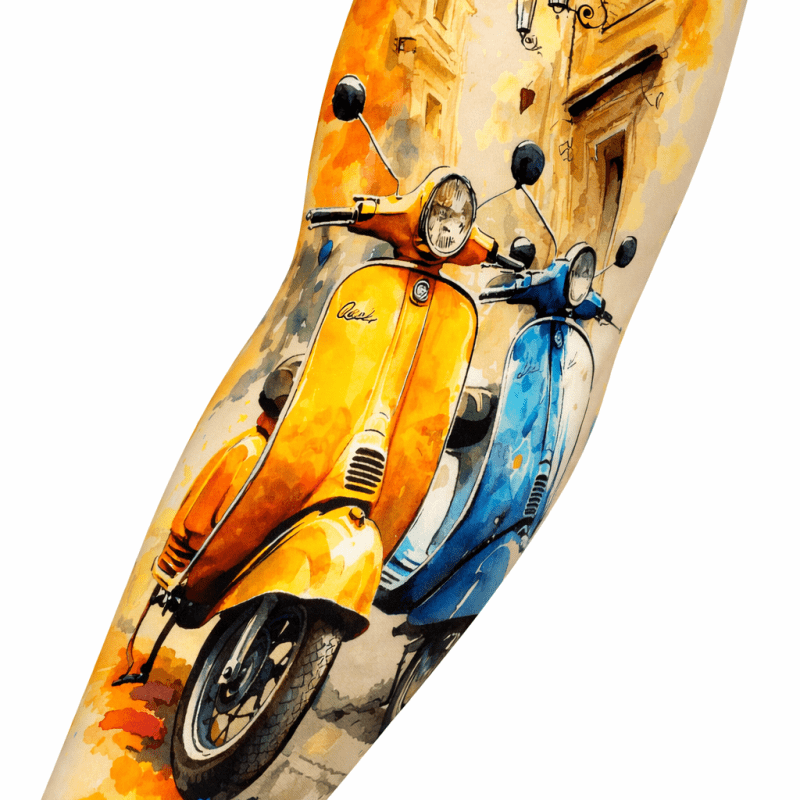 KOL ÇORABI DÖVME DESENLİ(TEK KOL) 06