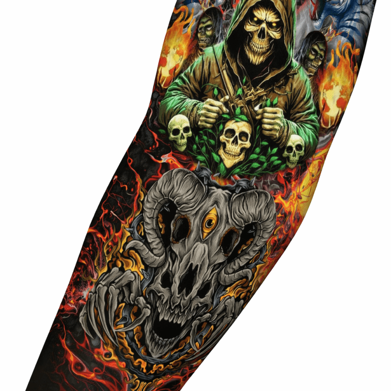 KOL ÇORABI DÖVME DESENLİ(TEK KOL) 13