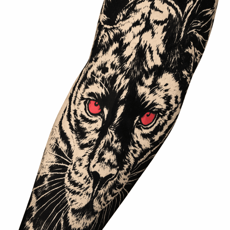 KOL ÇORABI DÖVME DESENLİ(TEK KOL) 16