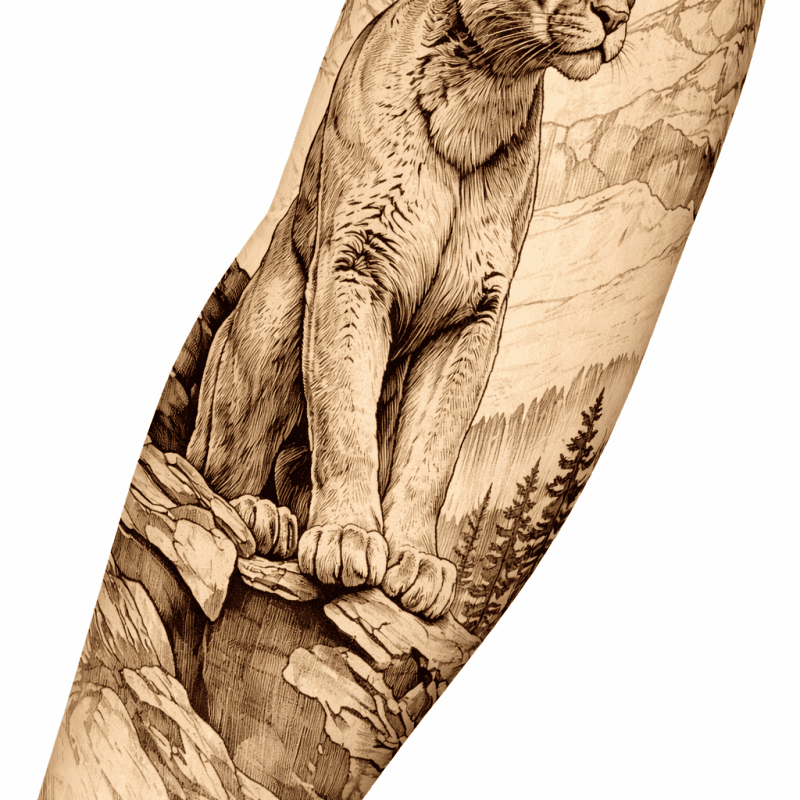 KOL ÇORABI DÖVME DESENLİ(TEK KOL) 21