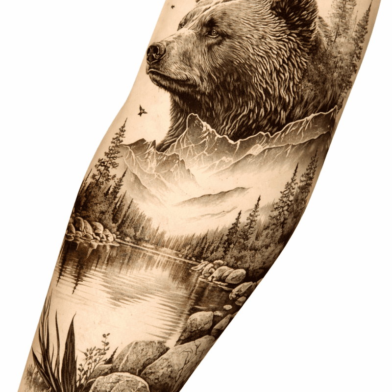 KOL ÇORABI DÖVME DESENLİ(TEK KOL) 25