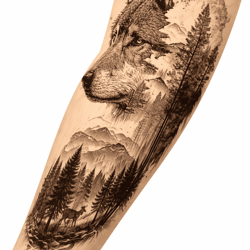 KOL ÇORABI DÖVME DESENLİ(TEK KOL) 28