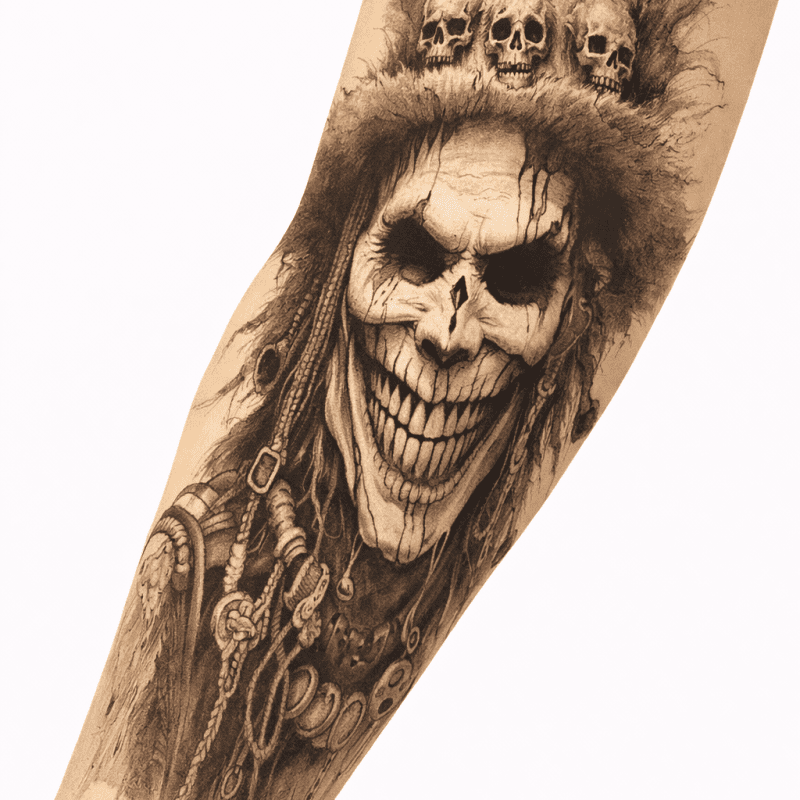 KOL ÇORABI DÖVME DESENLİ(TEK KOL) 29