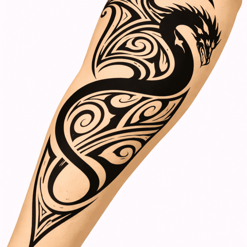 KOL ÇORABI DÖVME DESENLİ(TEK KOL) 33